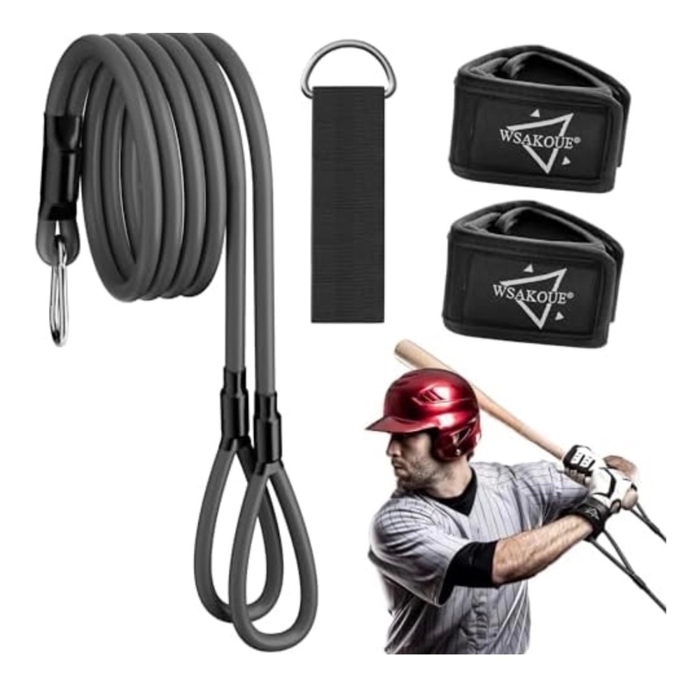 Victorem Baseball Resistance Band Pitching Trainer Arm Strength Throwing Kit NEW